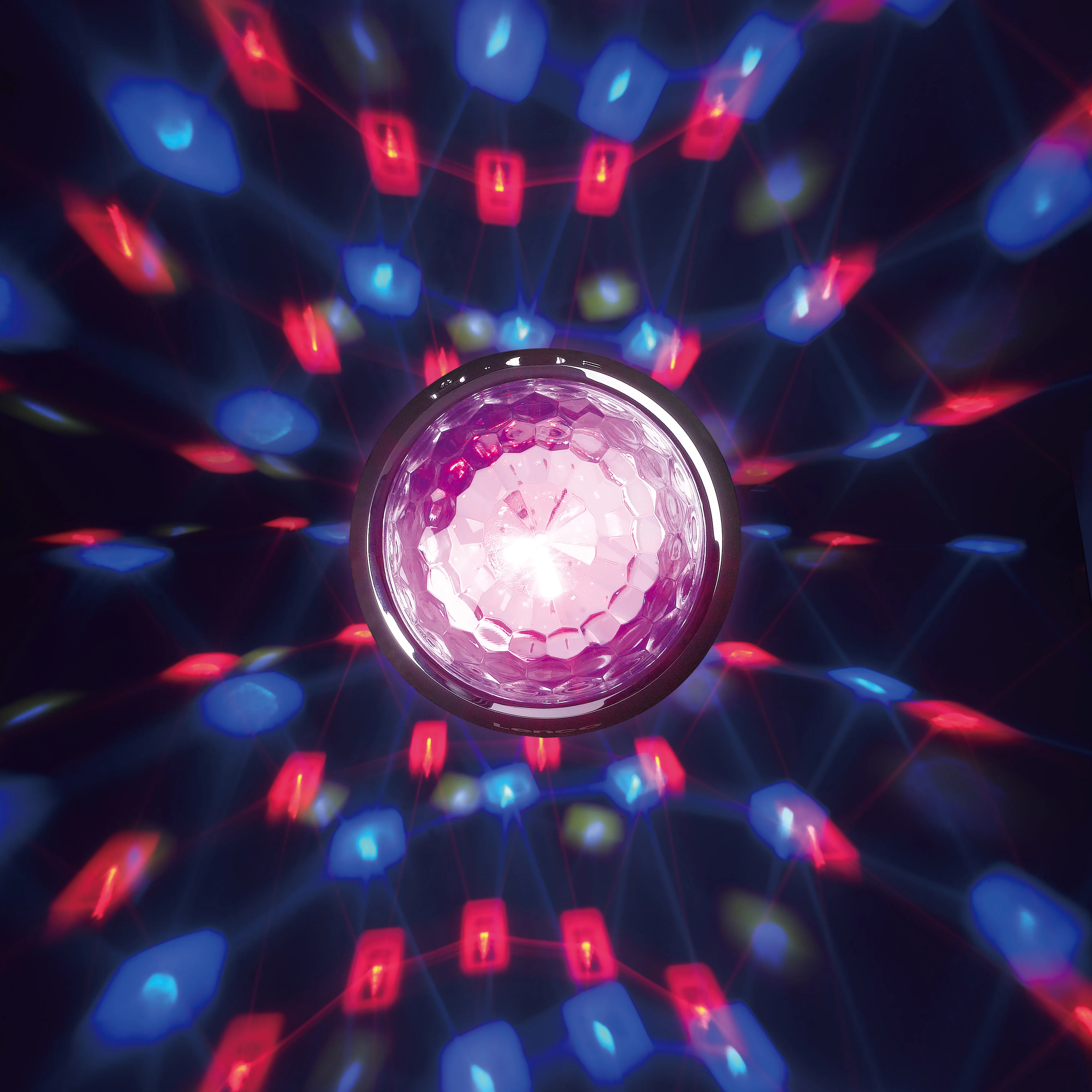 LENCO TTA-180TN - Platenstabilisator met RGB lichteffecten - Platenspeler aandrukgewicht 250g en discobal in één - Titanium - Image 13