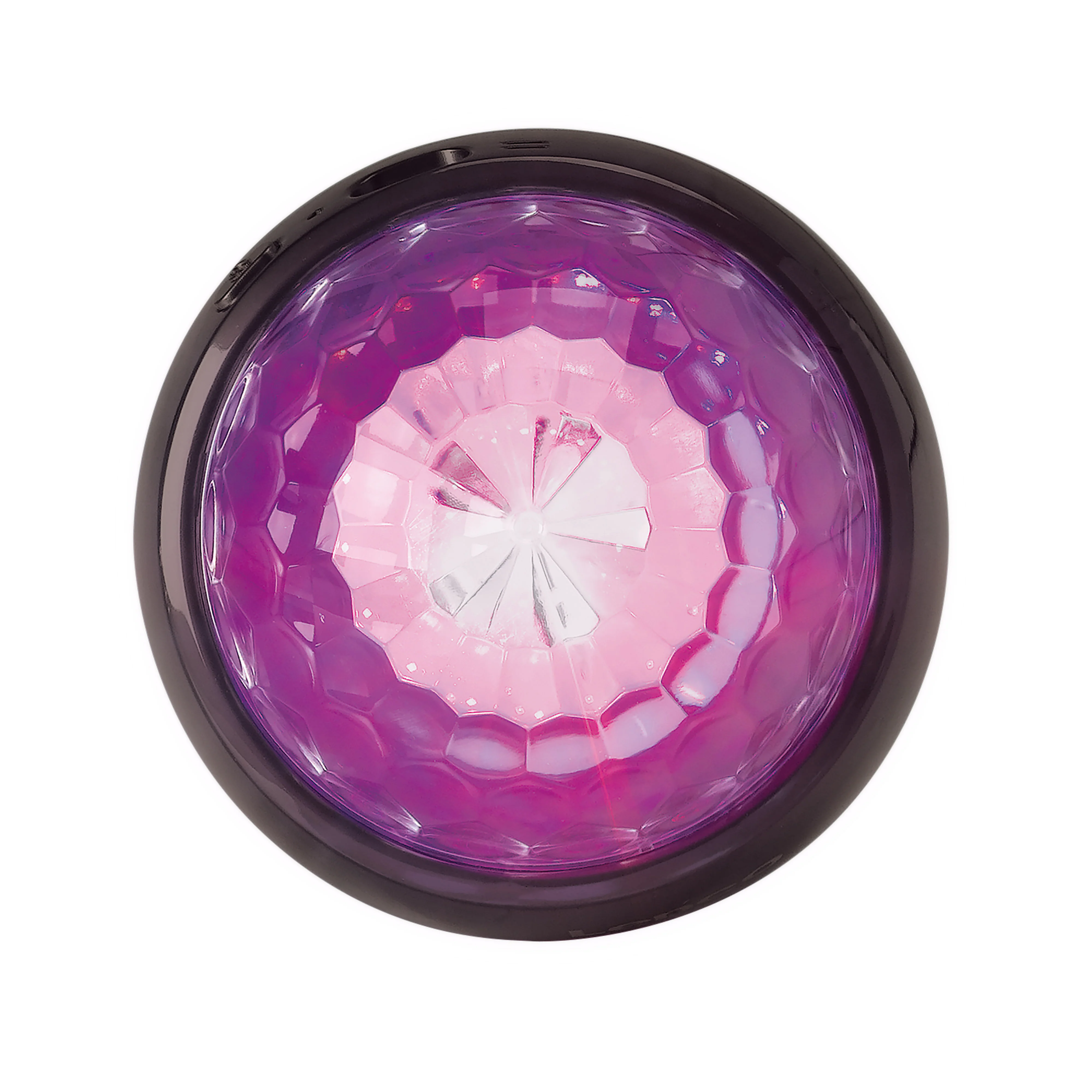 LENCO TTA-180TN - Platenstabilisator met RGB lichteffecten - Platenspeler aandrukgewicht 250g en discobal in één - Titanium - Image 6