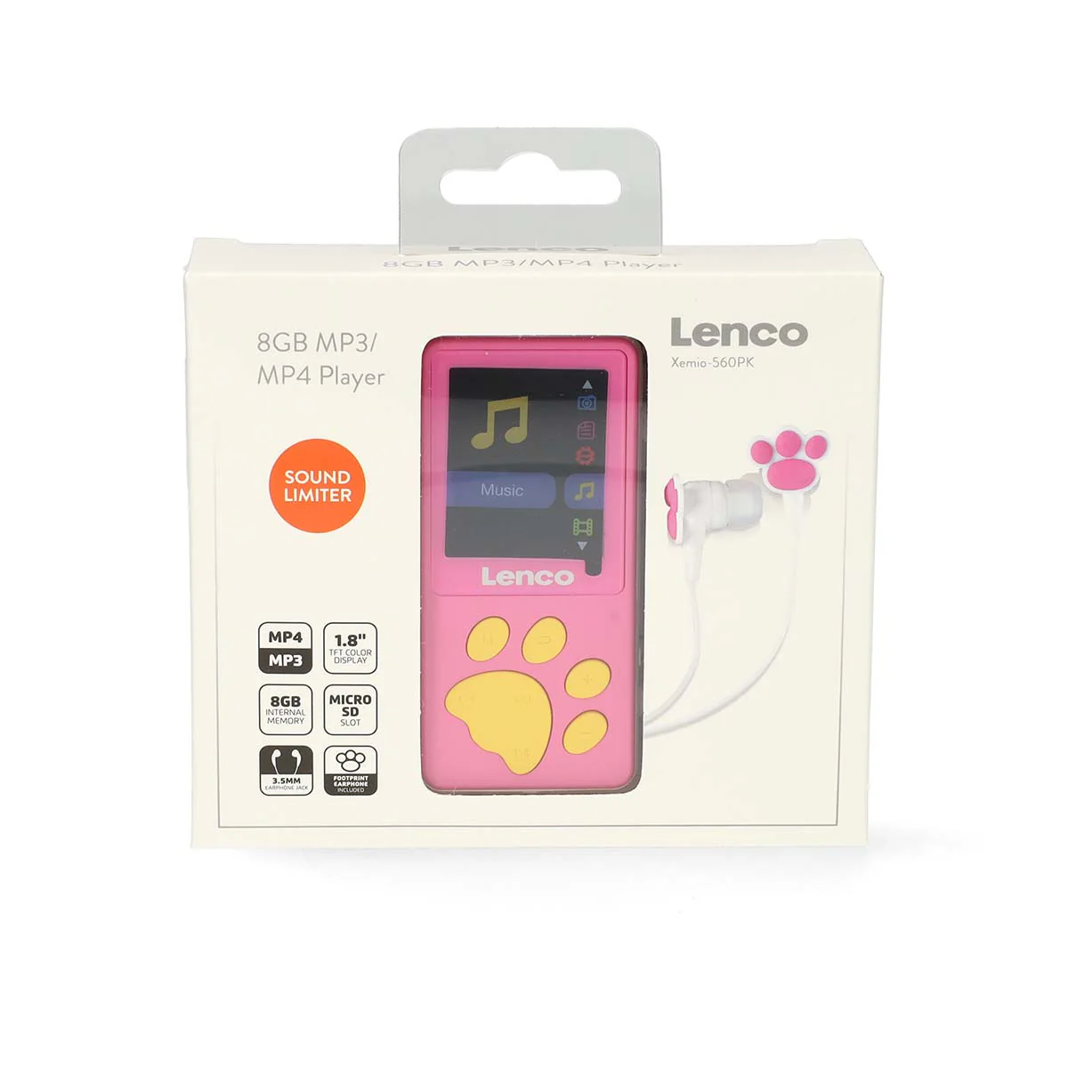 LENCO Xemio-560PK - MP3/MP4 speler met 8GB geheugen - Roze - Image 11
