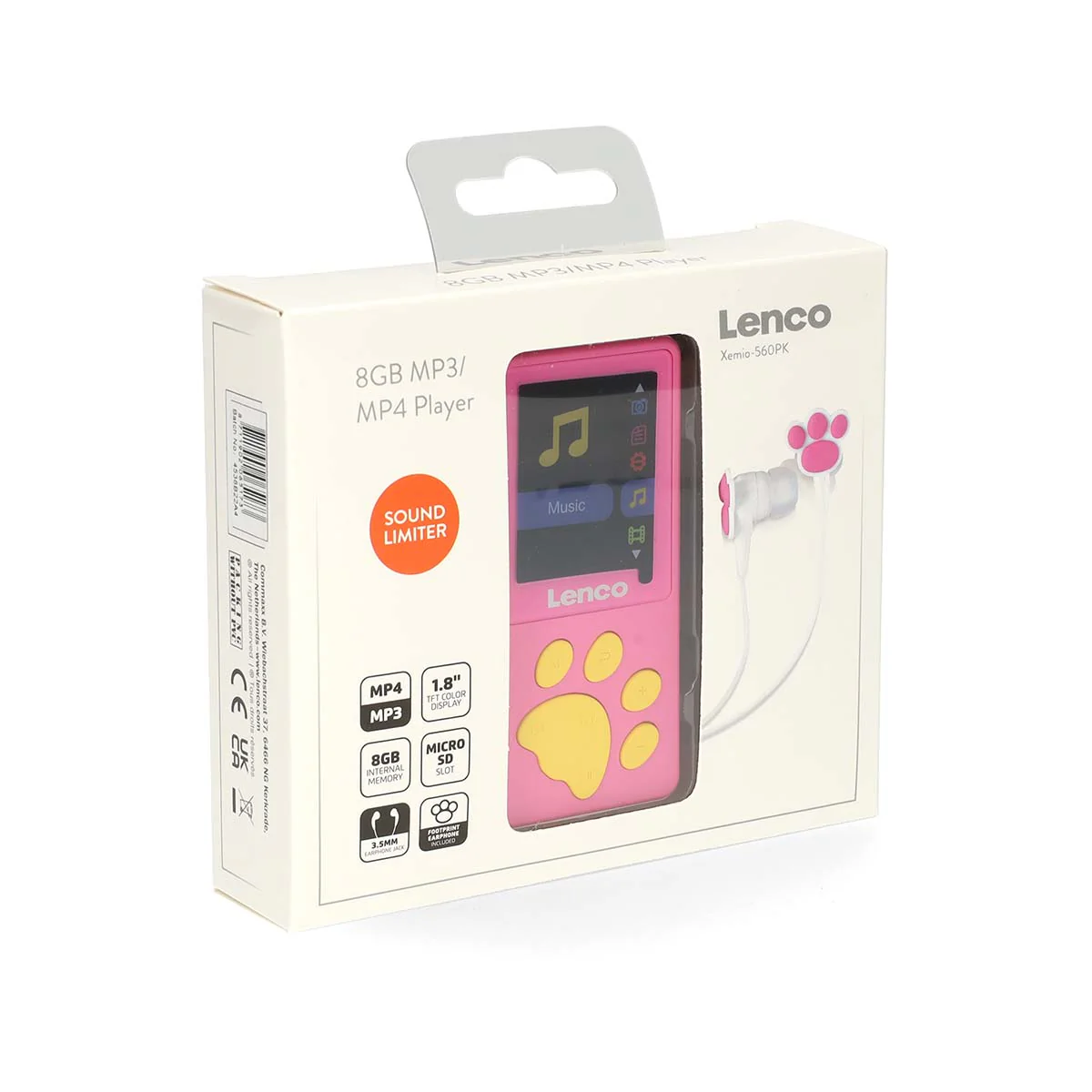 LENCO Xemio-560PK - MP3/MP4 speler met 8GB geheugen - Roze - Image 13