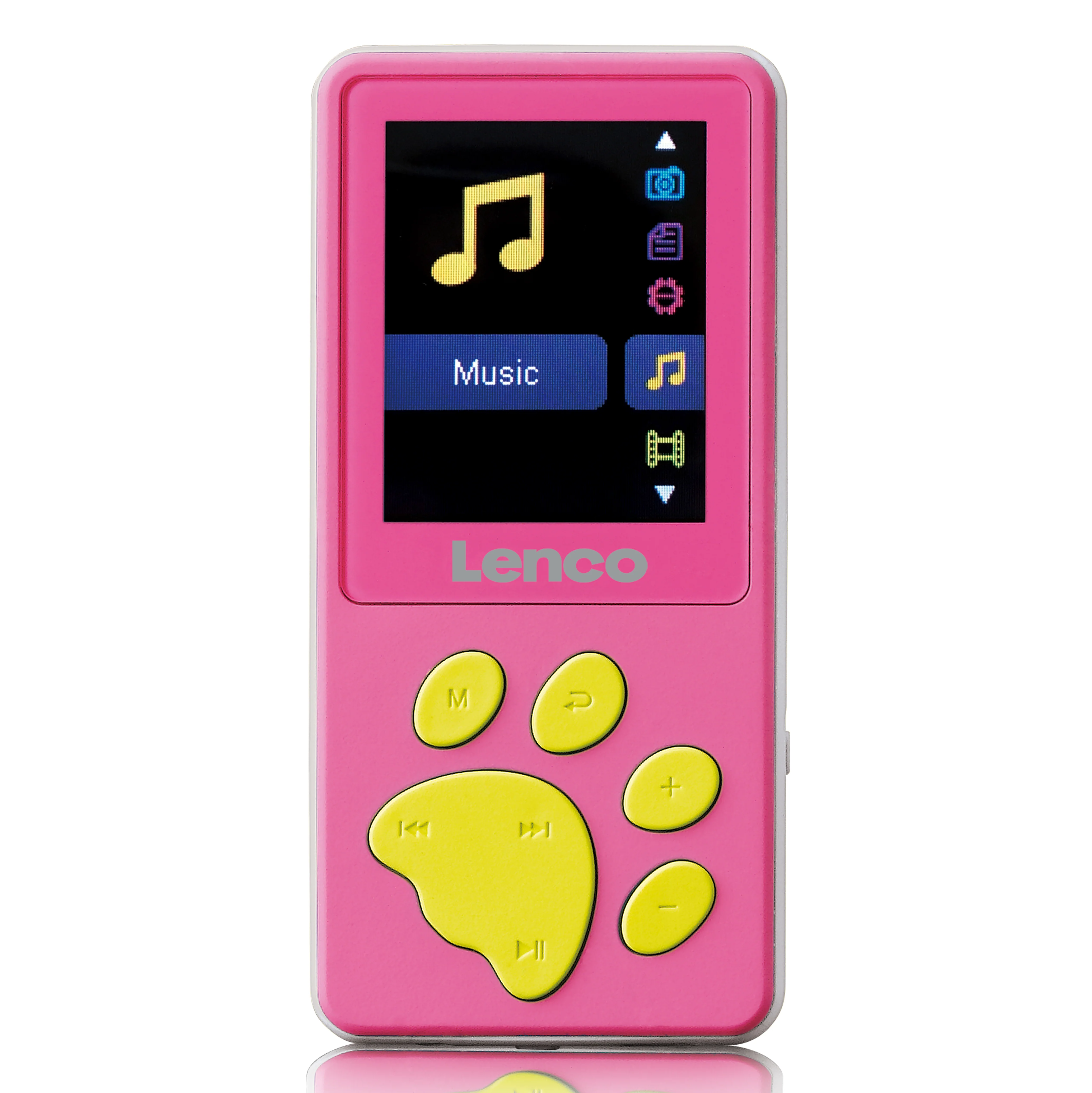 LENCO Xemio-560PK - MP3/MP4 speler met 8GB geheugen - Roze - Image 3
