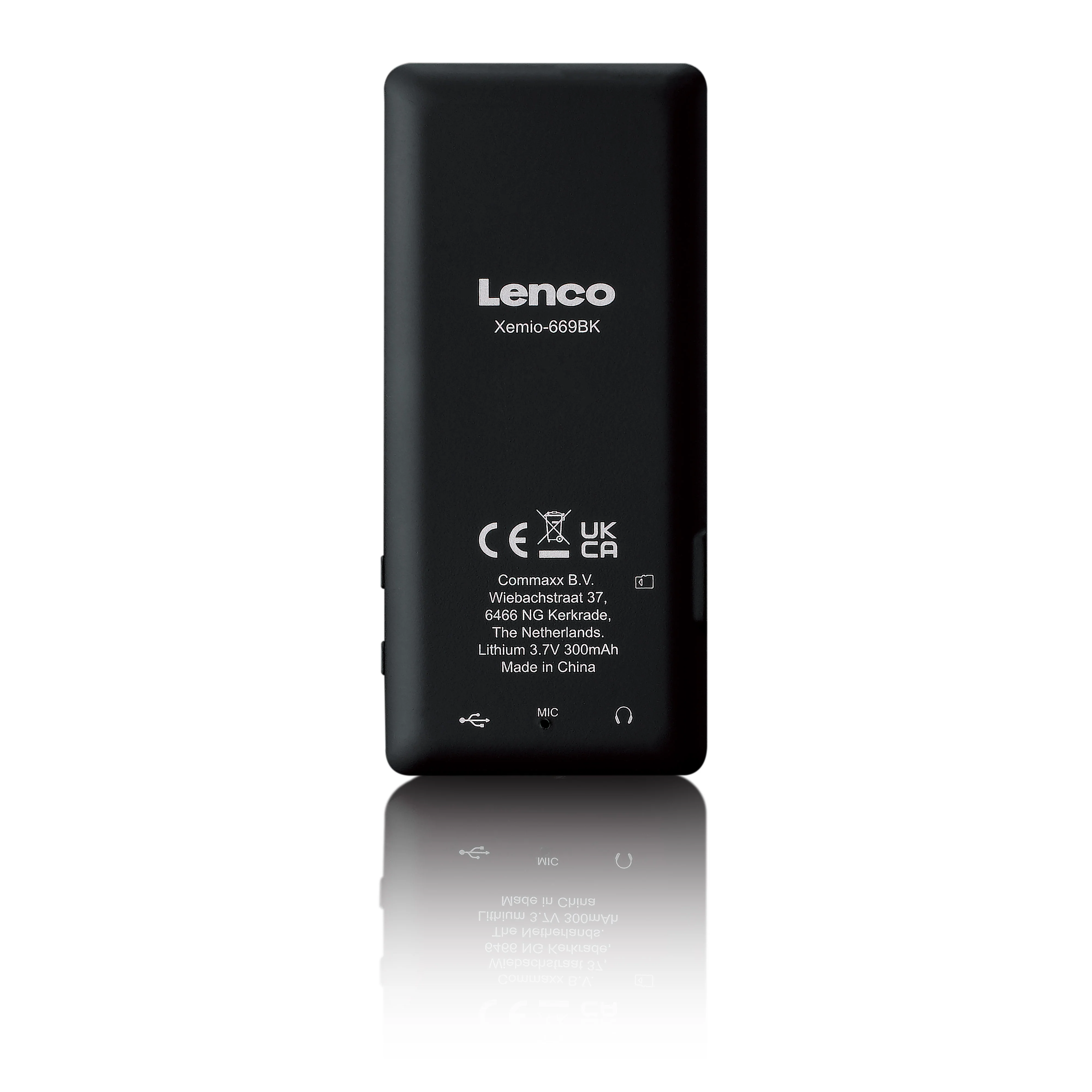 LENCO Xemio-669BK - MP3/MP4 speler met 2,4'' TFT LCD scherm en 8GB intern geheugen - Zwart - Image 3