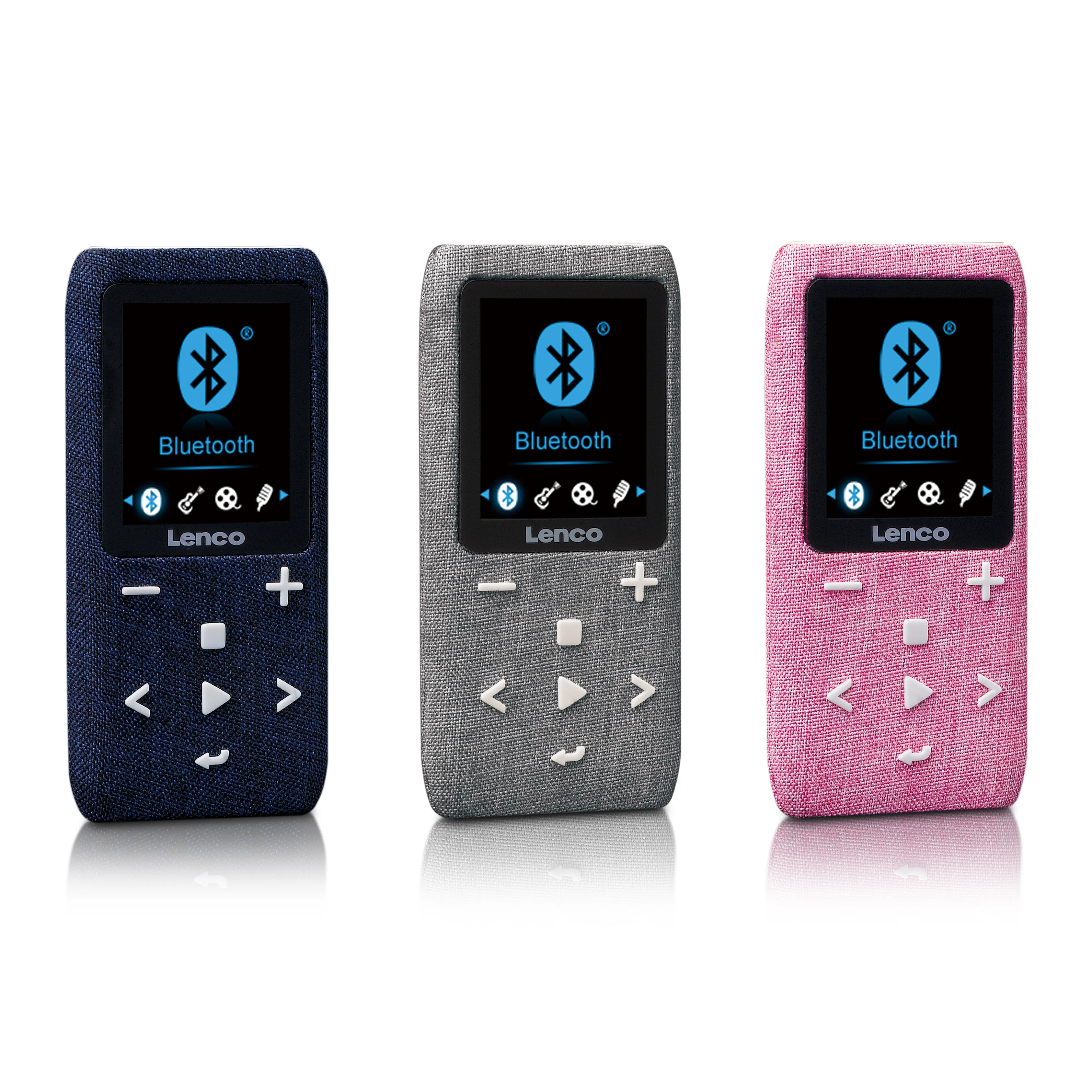 LENCO XEMIO-861GY - MP3/MP4 Player met Bluetooth® 8GB Micro SD Card - Grijs - Image 5