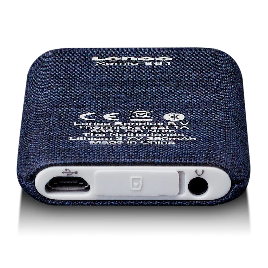 LENCO XEMIO-861BU - MP3/MP4 Player met Bluetooth® 8GB Micro SD Card - Blauw - Image 7