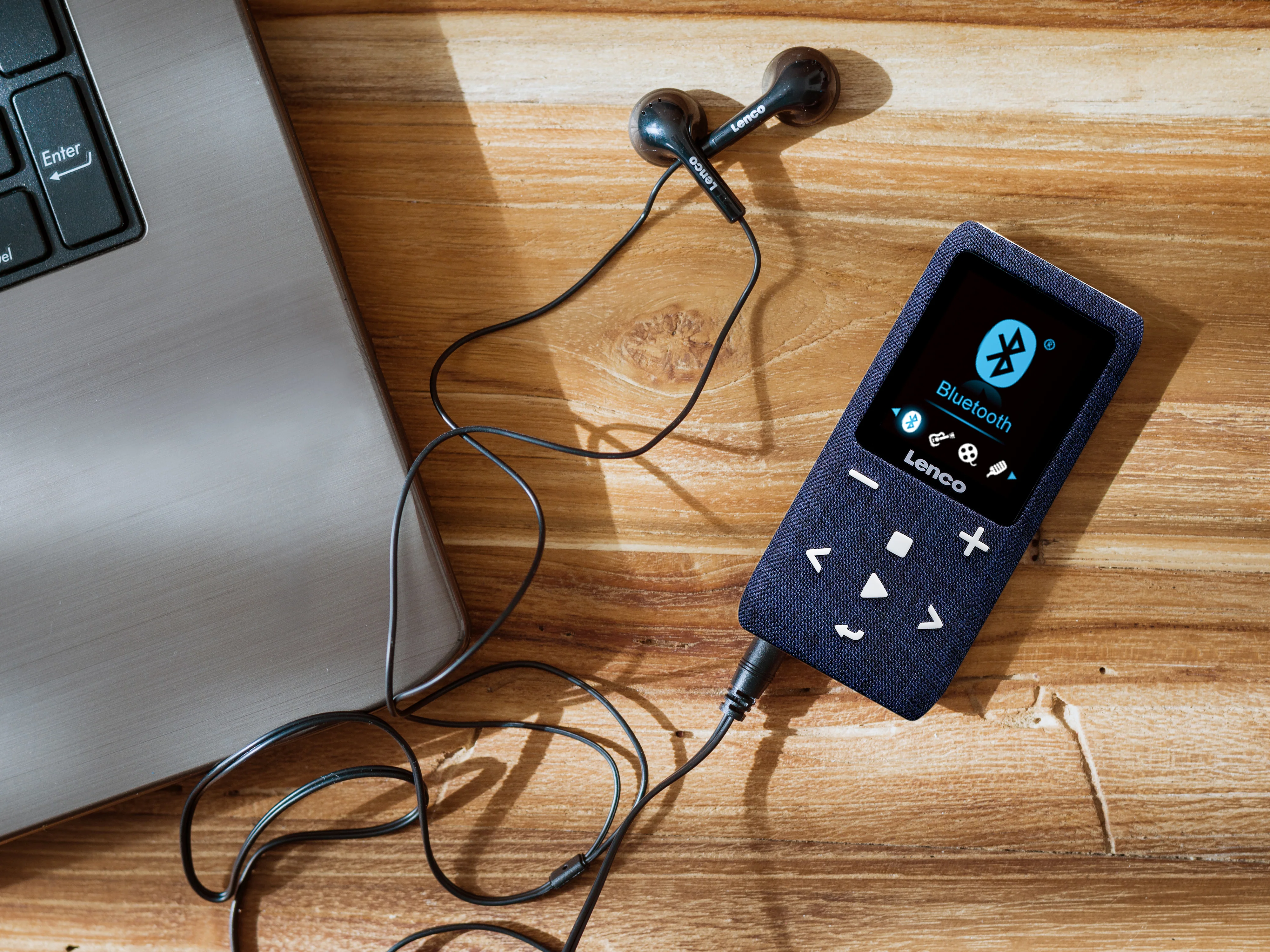 LENCO XEMIO-861BU - MP3/MP4 Player met Bluetooth® 8GB Micro SD Card - Blauw - Image 8