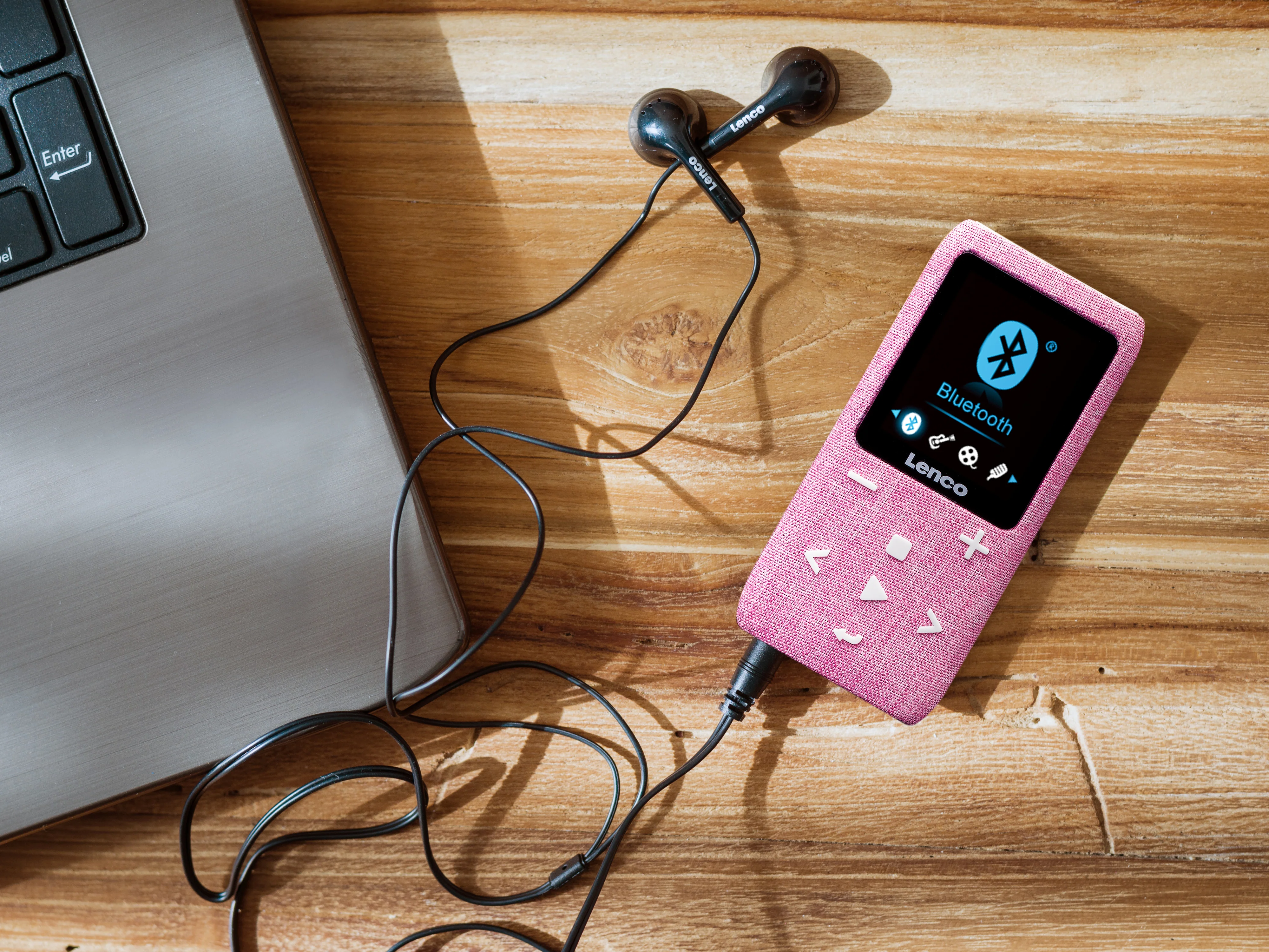 LENCO Xemio-861PK - MP3/MP4 Player met Bluetooth® 8GB Micro SD Card - Roze - Image 9